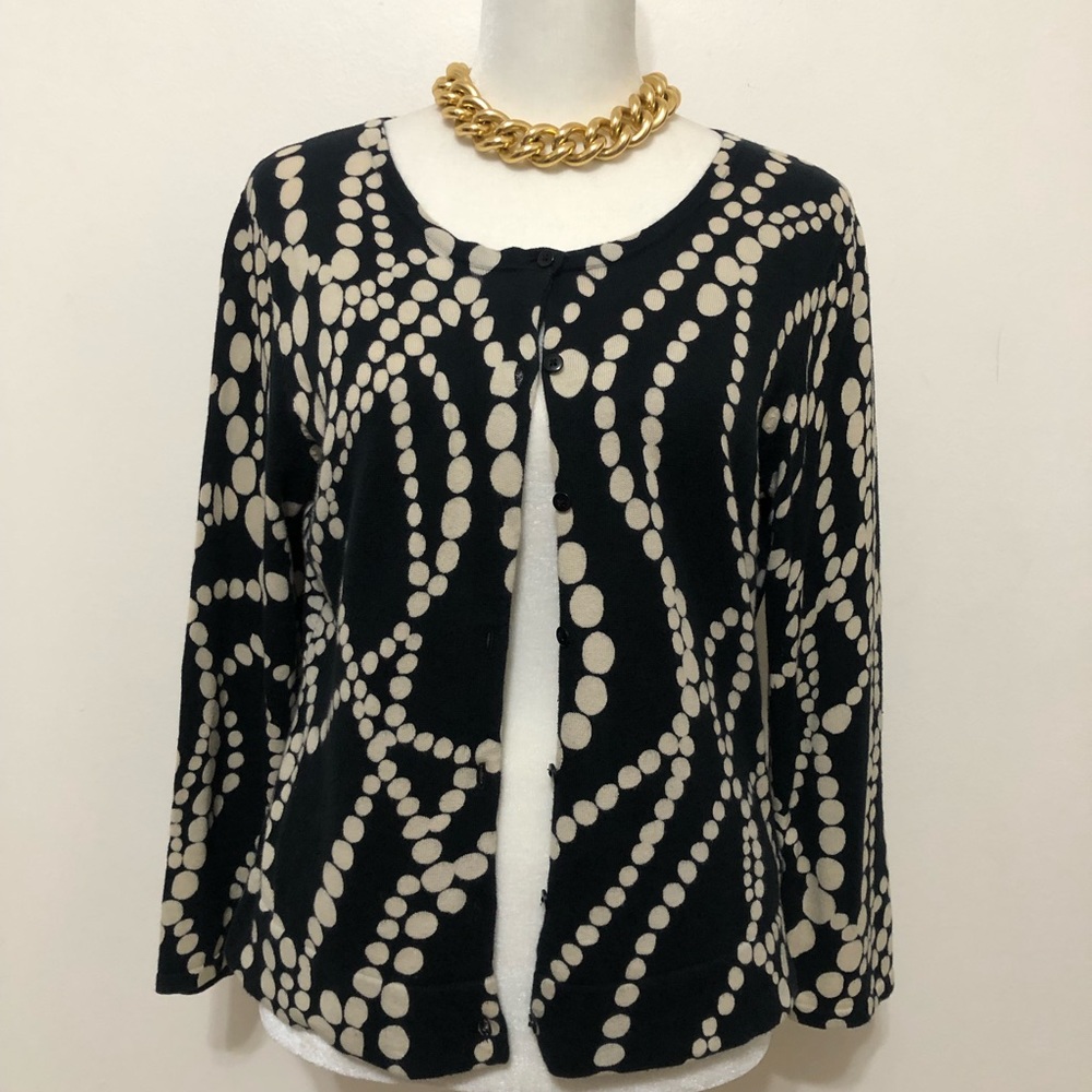 Cabi String Of Pearls Button Up Cardigan - image 2